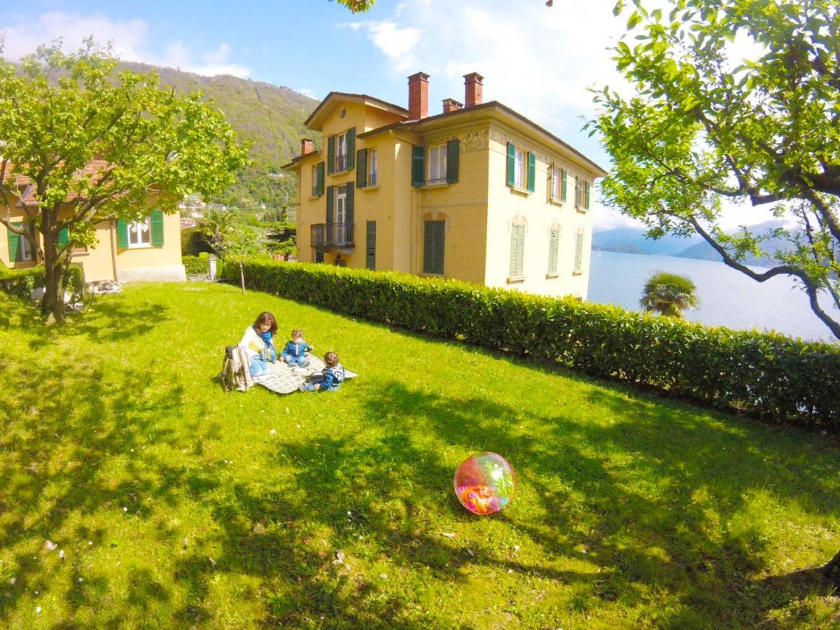 The Comfort - Big Apartment In Villa With Garden And Terrace Argegno Luaran gambar