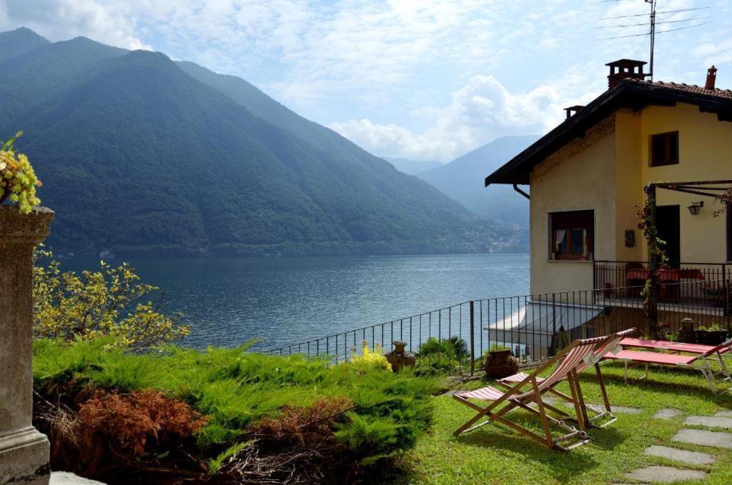 The Comfort - Big Apartment In Villa With Garden And Terrace Argegno Luaran gambar